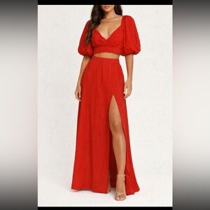 Joy & Ash Matching Skirt Set NWT